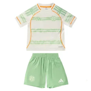Celtic FC 2025-26 Kinder Derde tenue met Korte Mouwen en Broekje