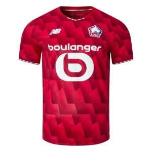 Lille OSC 2025/26 Thuisshirt Heren – Goedkope Voetbalshirt Korte Mouwen