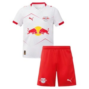 RB Leipzig 2025-26 Kinder Thuistenue met Korte Mouwen en Broekje