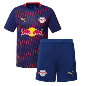 RB Leipzig 2025-26 Kinder Uittenue met Korte Mouwen en Broekje
