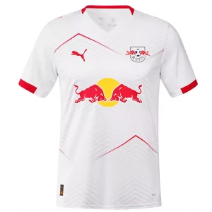 RB Leipzig 2025/26 Thuisshirt Heren – Goedkope Voetbalshirt Korte Mouwen