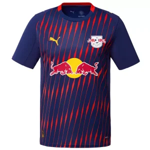 RB Leipzig 2025/26 Uitshirt Heren – Goedkope Voetbalshirt Korte Mouwen