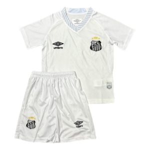 Santos FC 2025-26 Kinder Thuistenue met Korte Mouwen en Broekje