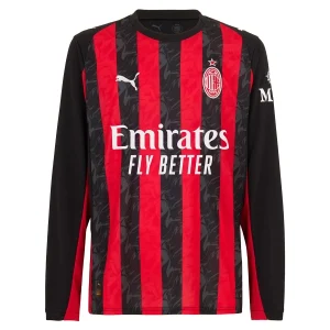 AC Milan Heren Thuisshirt 2025/26 Lange Mouwen