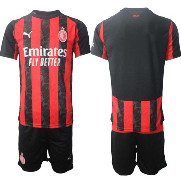 AC Milan Heren Thuistenue 2025/26 Korte Mouwen en Shorts
