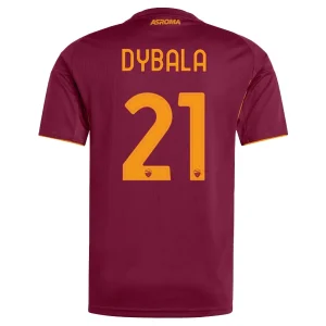 AS Roma Heren Thuisshirt 2025/26 Paulo Dybala 21 Korte Mouw