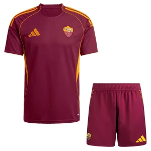 AS Roma Kinderen Thuistenue 2025/26 Korte Mouwen en Broekje