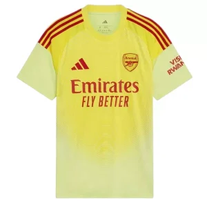 Arsenal Heren Thuis Keepersshirt 2025/26 Geel Korte Mouw