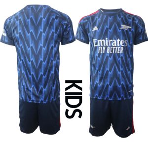 Arsenal Kinderen Uittenue 2025/26 Korte Mouwen en Broekje