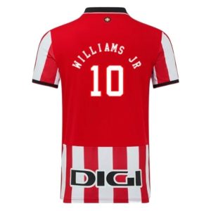 Athletic Bilbao Heren Thuisshirt 2025/26 Nico Williams 10 Korte Mouw