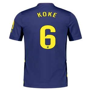 Atlético Madrid Heren Uitshirt 2025/26 Koke 6 Korte Mouw