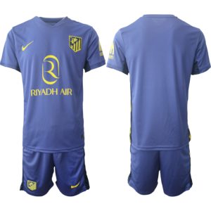 Atlético Madrid Heren Uittenue 2025/26 Korte Mouwen en Shorts