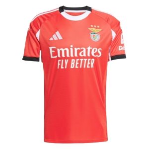 Benfica Heren Thuisshirt 2025/26 Korte Mouw