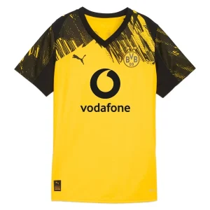Borussia Dortmund Dames Thuisshirt 2025/26 Korte Mouw