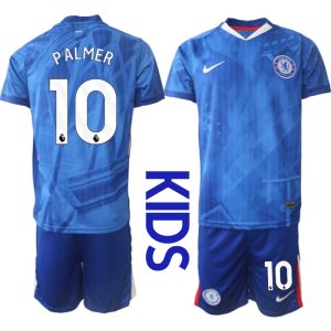 Chelsea FC Kinderen Thuistenue 2025/26 Cole Palmer 10 Korte Mouwen en Broekje