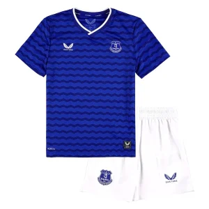 Everton FC Kinderen Thuistenue 2025/26 Korte Mouwen en Broekje