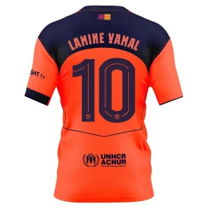 FC Barcelona Heren Derde Shirt 2025/26 Lamine Yamal 10 Korte Mouw