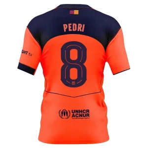 FC Barcelona Heren Derde Shirt 2025/26 Pedri 8 Korte Mouw