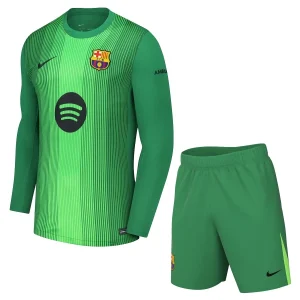 FC Barcelona Kinderen Keepersshirt 2025/26 Lange Mouwen en Broekje