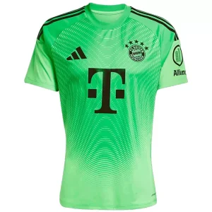 FC Bayern München Heren Keepersshirt 2025/26 Groen Korte Mouw