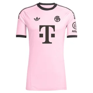 FC Bayern München Heren Keepersshirt 2025/26 Roze Korte Mouw