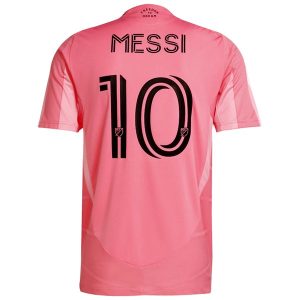 Inter Miami CF Heren Thuisshirt 2025/26 Lionel Messi 10 Korte Mouw
