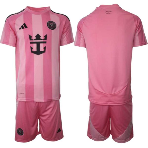 Inter Miami CF Heren Thuistenue 2025/26 Korte Mouwen en Shorts