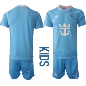 Inter Miami CF Kinderen Derde Tenue 2025/26 Korte Mouwen en Broekje