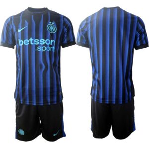 Inter Milan Heren Thuistenue 2025/26 Korte Mouwen en Shorts