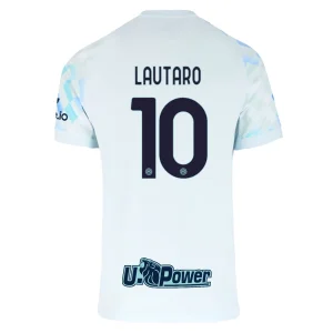 Inter Milan Heren Uitshirt 2025/26 Lautaro Martinez 10 Korte Mouw