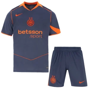 Inter Milan Kinderen Derde Tenue 2025/26 Korte Mouwen en Broekje