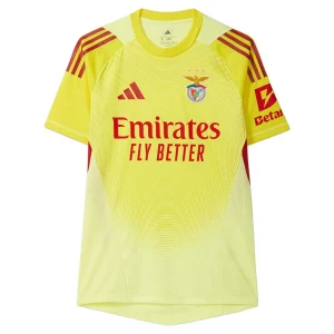 SL Benfica Heren Keepersshirt 2025/26 Geel Korte Mouw