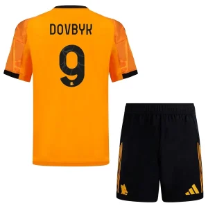 AS Roma Kinderen Uittenue 2025/26 Artem Dovbyk 9 Korte Mouwen en Broekje