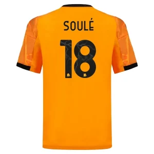 AS Roma Heren Uitshirt 2025/26 Matías Soulé 18 Korte Mouw