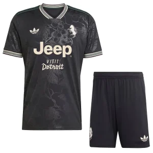 Juventus Kinderen Derde Tenue 2025/26 Korte Mouwen en Broekje