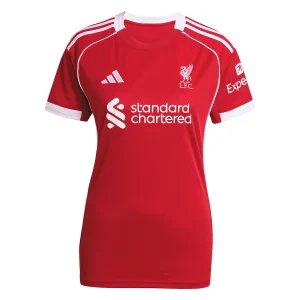 Liverpool Dames Thuisshirt 2025/26 Korte Mouw