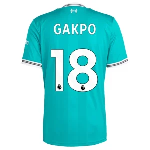 Liverpool Heren Derde Shirt 2025/26 Cody Gakpo 18 Korte Mouw