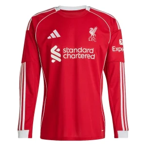 Liverpool Heren Thuisshirt 2025/26 Lange Mouwen