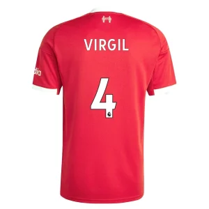 Liverpool Heren Thuisshirt 2025/26 Virgil van Dijk 4 Korte Mouw