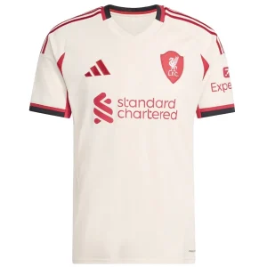 Liverpool Heren Uitshirt 2025/26 Korte Mouw
