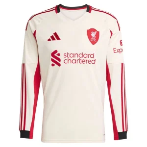 Liverpool Heren Uitshirt 2025/26 Lange Mouwen
