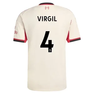 Liverpool Heren Uitshirt 2025/26 Virgil van Dijk 4 Korte Mouw
