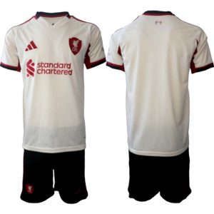 Liverpool Heren Uittenue 2025/26 Korte Mouwen en Shorts