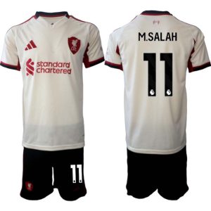 Liverpool Heren Uittenue 2025/26 Mohamed Salah 11 Korte Mouwen en Shorts