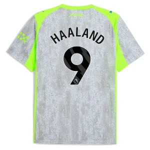 Manchester City Heren Derde Shirt 2025/26 Erling Haaland 9 Korte Mouw