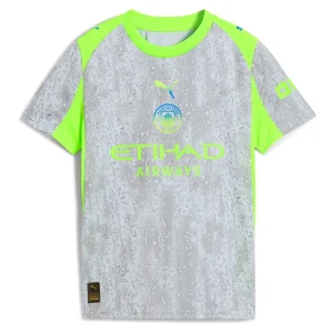 Manchester City Heren Derde Shirt 2025/26 Korte Mouw