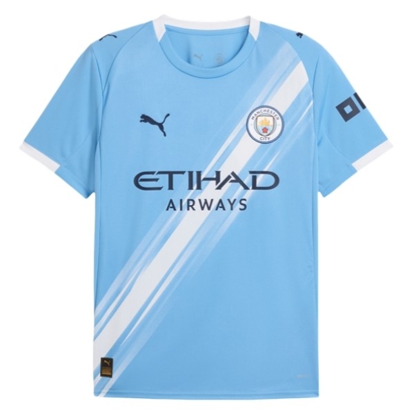 Manchester City Heren Thuisshirt 2025/26 Erling Haaland 9 Korte Mouw-1