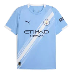 Manchester City Heren Thuisshirt 2025/26 Korte Mouw