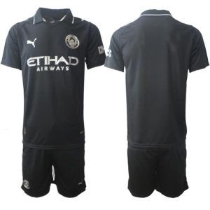 Manchester City Heren Uittenue 2025/26 Korte Mouwen en Shorts