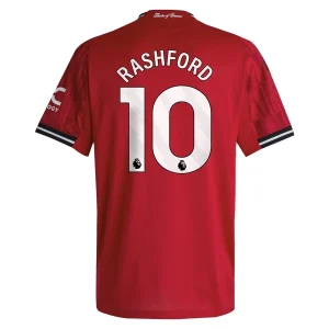 Manchester United Heren Thuisshirt 2025/26 Marcus Rashford 10 Korte Mouw